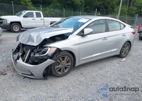 2018 Hyundai Elantra Sel from USA, damaged, VIN 5NPD84LF7JH215249